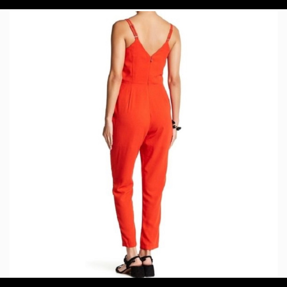Adjustable Strap Jumpsuit With Pockets - image 2
